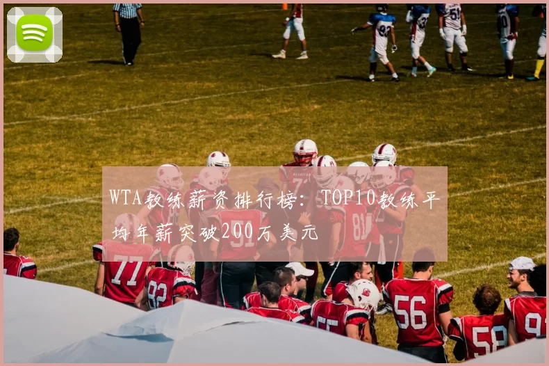 WTA教练薪资排行榜:TOP10教练平均年薪突破200万美元